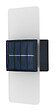 GALIX - Applique murale solaire effet givré - H.14xL.6xP.3cm - vignette