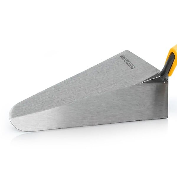 VITO - Truelle de maçon Portugaise forgée ronde 240mm Acier trempé Manche Bi-matière VITO - large