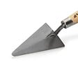 VITO - Truelle de maçon Triangulaire forgée 120mm à bout rond Acier trempé Manche bois VITO - vignette