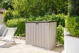 CHALET & JARDIN - Coffre Toomax XL - Polypropylène - Gris et taupe - 1270L - vignette