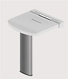 AKW - Siège Onyx Compact - Pour douche- Coloris: blanc- réf : 02801WH-LS - AKW - vignette