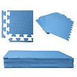 WERKAPRO - Dalle pour piscine bleu  50x50cm  1cm épaisseur 8 pièces - vignette