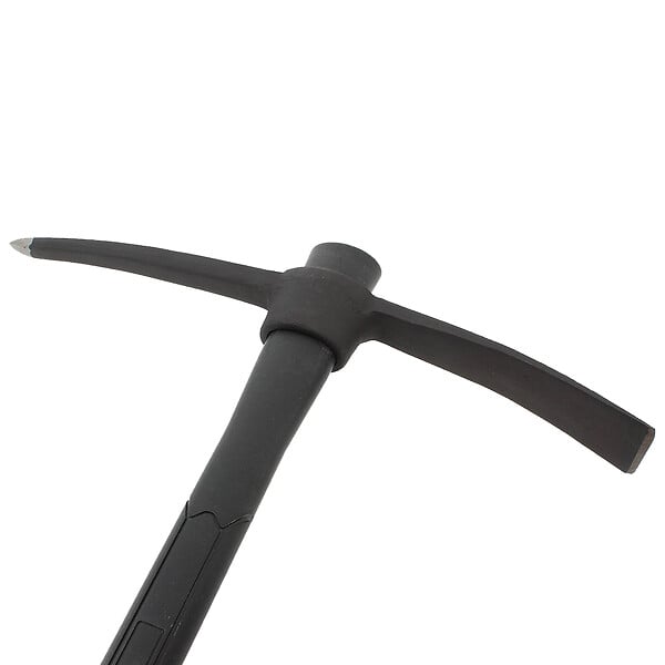 GT GARDEN - Pioche avec manche en fibre de verre - 1.5 kg - large