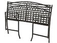 JARDIDECO - Banc de jardin en métal gris - Jardideco - vignette