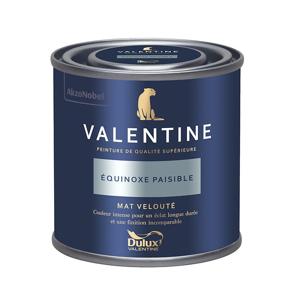 DULUX VALENTINE - Peinture murs et boiseries - Valentine Mat Velouté - 0,125L - large
