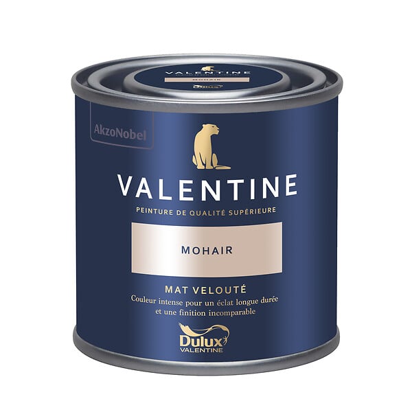 DULUX VALENTINE - Peinture murs&boiseries Valentine  Mat Velouté Mohair 0,125L - large