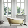 ROGIER & MOTHES - Baignoire sur pieds en fonte ASHFORD dorée or 156 cm Pieds dorés or - vignette