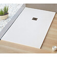 SANYCCES - Receveur de douche 70 x 120 cm extra plat LOGIC surface ardoisée rectangulaire blanc - vignette