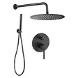 VALAZ - Kit de douche à encastrer TIKO noir mat - vignette