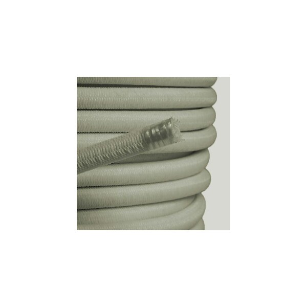 TECPLAST - Sandow élastique Diamètre 9 mm 10 mètres Tendeur Couleur Ivoire Fixation Baches - large