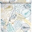 LUTECE - Perroquet graphique bleu - 0,53x10,05m - vignette