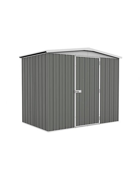 CERLAND - Abri métal FRASER - Gris anthracite - L.226xP.144xH.200cm - large