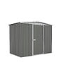 CERLAND - Abri métal FRASER - Gris anthracite - L.226xP.144xH.200cm - vignette