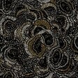 LUTECE - Papier peint vinyle Coquillage - Noir doré - L.53x10.05m - vignette