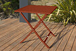 CITY GARDEN - Table de jardin pliante en aluminium - MARIUS - vignette
