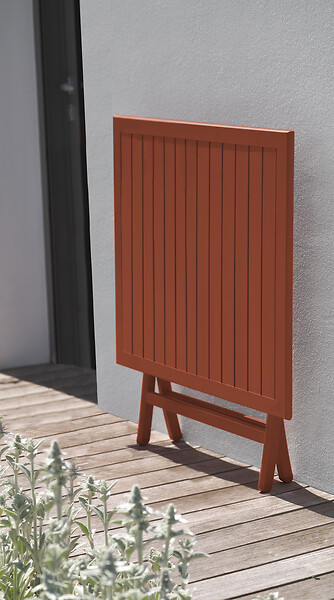 CITY GARDEN - Table de jardin pliante en aluminium - MARIUS - large