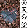 GT GARDEN - Géotextile anti-mauvaises herbes tissé 70 g/m2 - 1,10 x 10 mètres - vignette