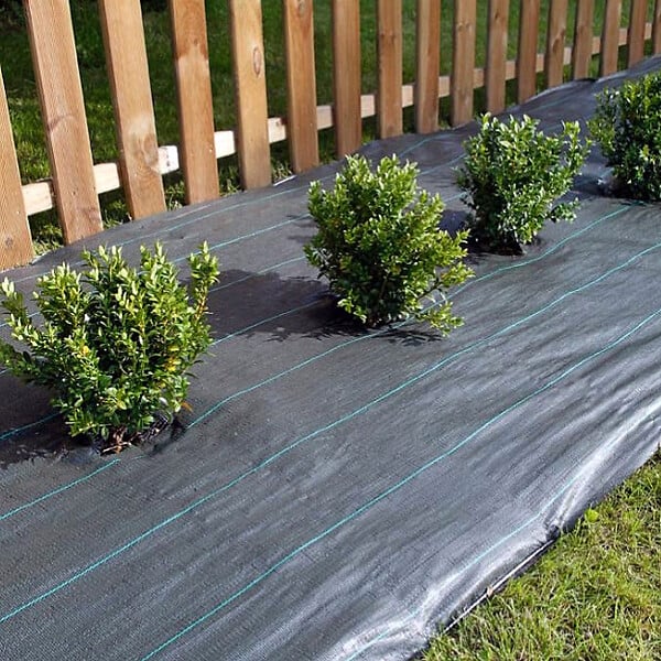 GT GARDEN - Géotextile anti-mauvaises herbes tissé 70 g/m2 - 1,10 x 10 mètres - large