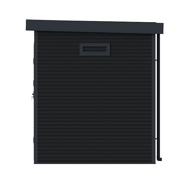 CHALET & JARDIN - Abri de jardin bois composite Onyx 22 - L.223xP.225xH.237cm - large