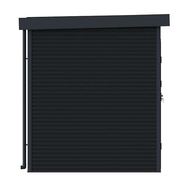 CHALET & JARDIN - Abri de jardin bois composite Onyx 22 - L.223xP.225xH.237cm - large