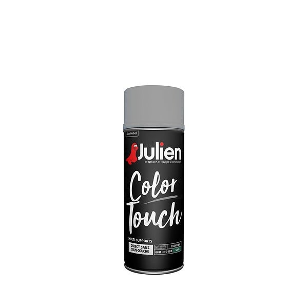 JULIEN - Bombe de peinture - Titanium - Satin - 400ml - large