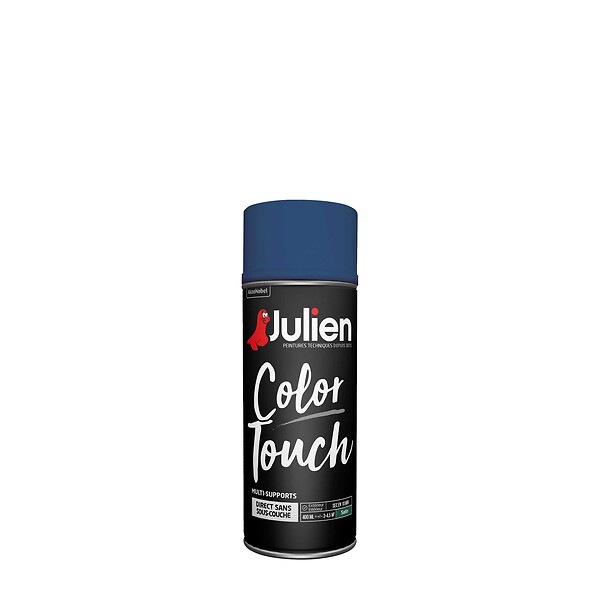 JULIEN - Bombe de peinture Color Touch - Marine - Satin - 400ml - large