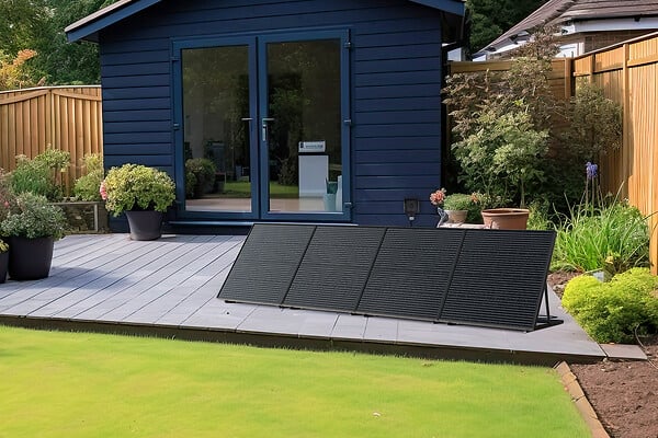 SIRIUS - Kit solaire Plug&Play 400W - 4 panneaux monocristallins - large