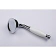 PERFECTLINE - Douchette clochette 1 jet ABS Chrome-Blanc Diam.70mm - vignette