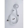 PERFECTLINE - Kit douchette support mural ABS Blanc 3 jets - vignette