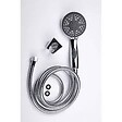 PERFECTLINE - Kit douchette chromé 3 jets - ABS - Raccord standard G1/2 - vignette