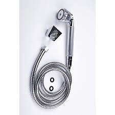 PERFECTLINE - Set de douche chromé - Douchette Diam.60 mm - Flexible 1.75 m - large