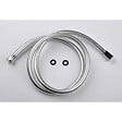 PERFECTLINE - Flexible de douche anti-torsion en PVC argent 1.5 m - vignette