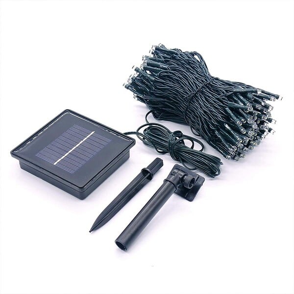 LUMISKY - Guirlande solaire YOGY WARM 200 LED 16.3M - large