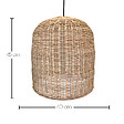 LUMISKY - Suspension nomade GIACOMO NOMAD H45cm - vignette