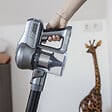 KITCHEN MOVE - Aspirateur balai sans fil SILENT Noir Aluminium 160W - vignette