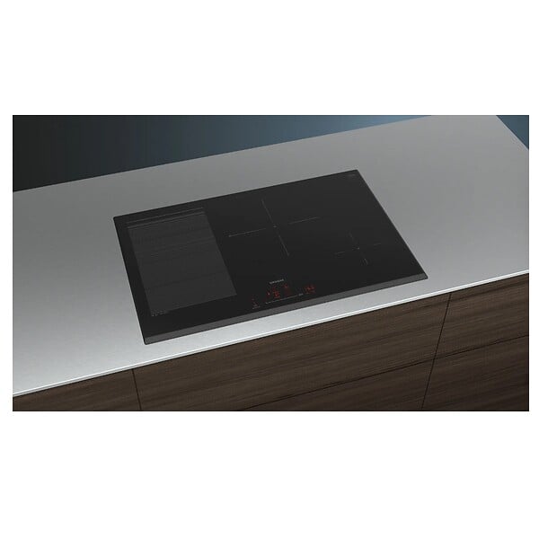 SIEMENS - Table De Cuisson Induction 80cm 4 Feux 7400w Noir - EX851HEC1F - large