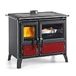 NORDICA - Cuisinière à bois - MILLY BORDEAUX - vignette