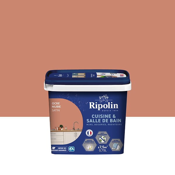 RIPOLIN - Ripolin cuisine et bain 0.75l ocre nubie - large