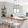RIPOLIN - Peinture acrylique Cuisine & Bain 2L Gris Lomé Satiné - vignette