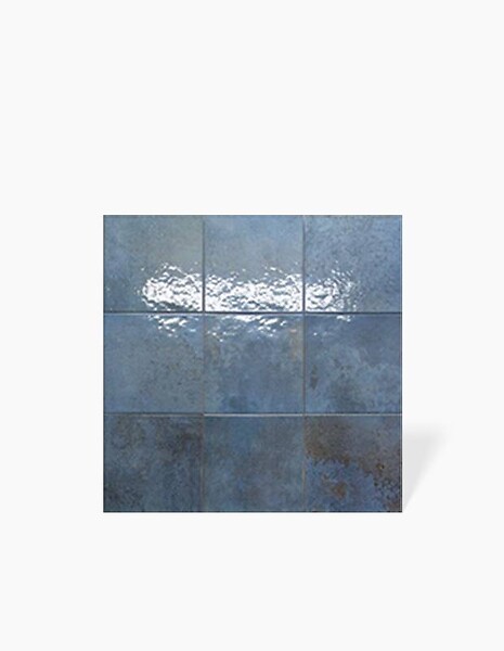 COMPTOIR DU CERAME - CARRELAGE BLEU CIEL BRILLANT - COLLECTION MALDIVES - 15X15 - MK2305109 - large