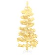 VIDAXL - vidaXL Arbre de Noël hélicoïdal pré-éclairé et support blanc 150cm PVC - vignette