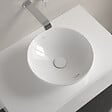 VILLEROY ET BOCH - Villeroy & Boch Loop & Friends Vasque à poser 380 x 380 x 120 mm Blanc avec trop-plein - vignette