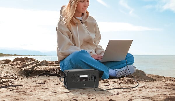 SIRIUS - Station électrique portable Newton 300W - Noir - 294Wh - large