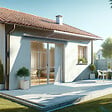 INTERSUN - Store banne coffre intégral HEVOA 4,00x3,00 M (Motorisé Secours à Télécommande + LED - Blanc satiné RAL9010 - Taupe 250g/m²) - vignette