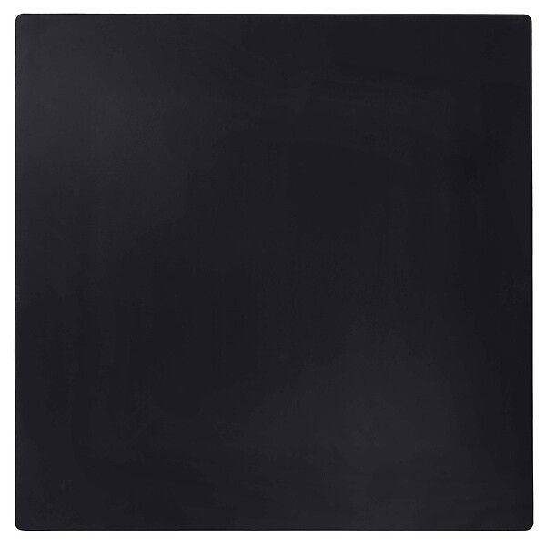 OVIALA - Ensemble table haute stratifié noir et 2 chaises hautes gris - Opéra - large