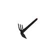 BRIXO - Kit 5 outils de jardin Serfouette - Plantoir large - Plantoir fin - Mini fourche 3 dents - Rateau 3 dents BRIXO - vignette