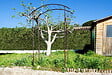CENTRALE BRICO - Arche tube ROND20 pont fer vieilli - 148x40x207 cm - Acier époxy - vignette