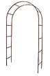 CENTRALE BRICO - Arche tube ROND20 classique fer vieilli - 130x40x250 cm - Acier époxy - vignette