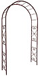 CENTRALE BRICO - Arche tube ROND20 romantique fer vieilli - 130x40x250 cm - Acier époxy - vignette