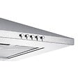 CIARRA - Hotte Aspirante murale 60cm 370m³/h 3 Vitesses 201SS60 - vignette